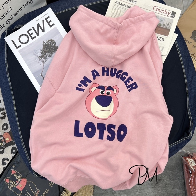 Áo hoodie cún LOSTO hai mặt PM11