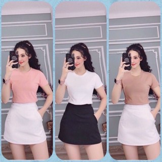 ÁO THUN THÁI BODY NỮ CỔ TRÒN TAY NGẮN CAO CẤP