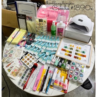 [HANGKIU] COMBO CỐP ĐỒ HỌC VÀ LÀM NAILS CƠ BẢN