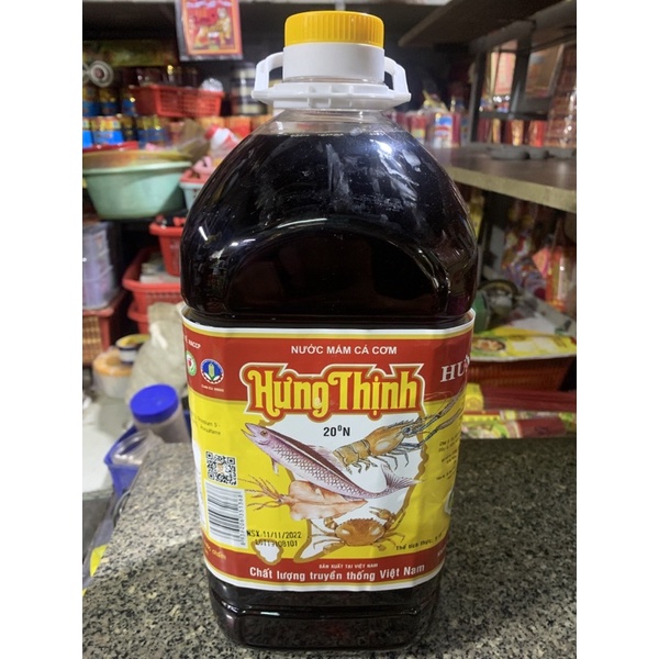 Nước mắm cá cơm Hưng Thịnh