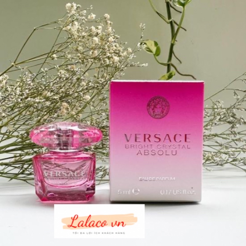 Nước hoa mini Versace Bright Crystal Absolu EDP 5ml