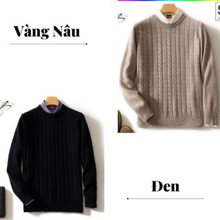 Áo Len Nam DYACI Cổ Tròn Vặn Thừng Dài Tay Chất Dày Dặn Cao Cấp Giữ Ấm Cực Tốt Kiểu Dáng Phong Cách Hàn Quốc AL81