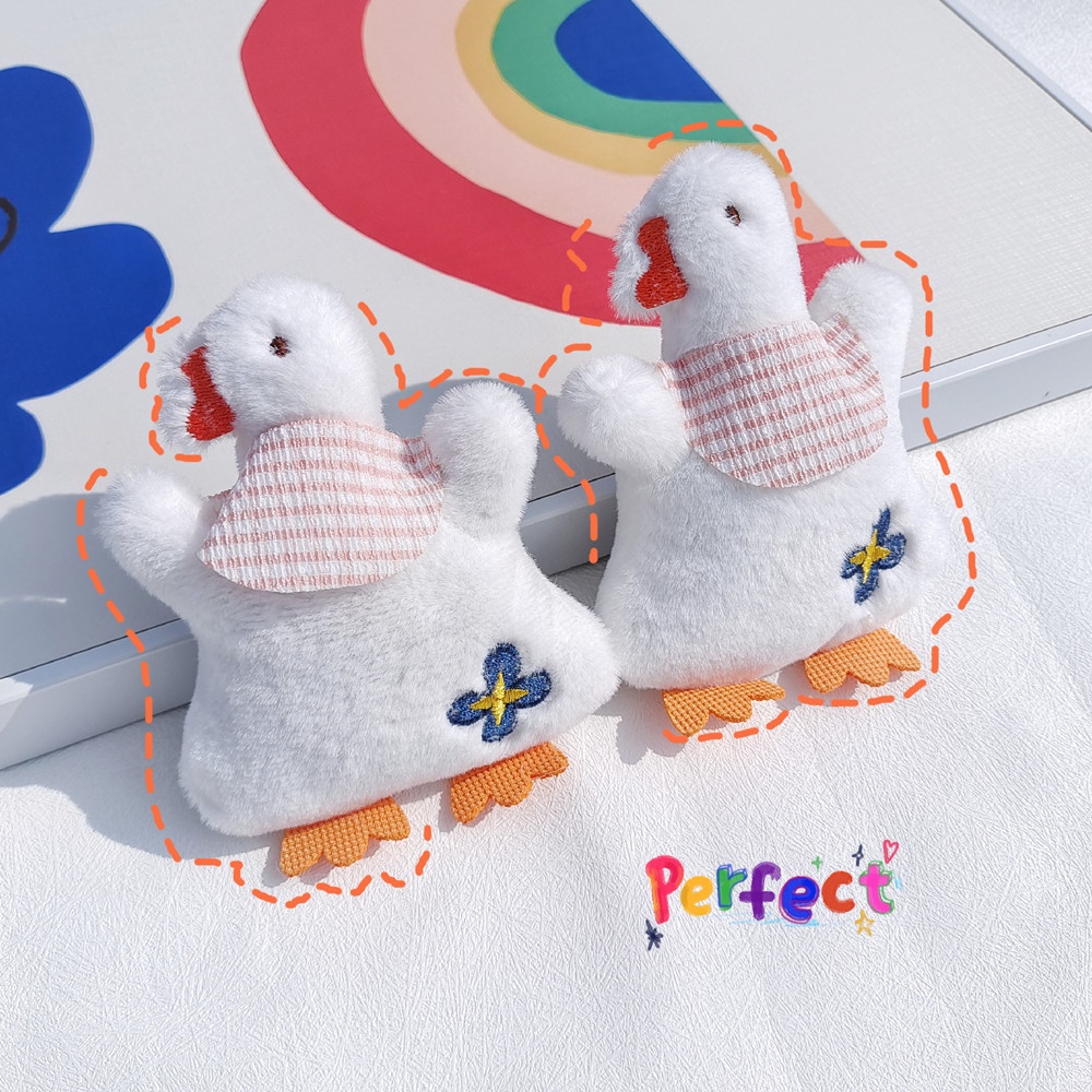 Trâm Cài Áo Hình Thỏ Hoạt Hình Nhồi Bông Đáng Yêu