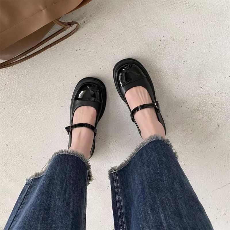 Giày búp bê tiểu thư Vintage