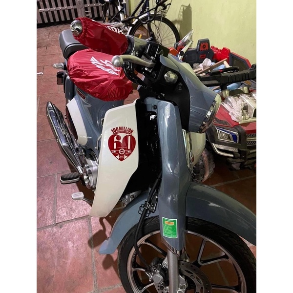 Trùm yên + bao tay Super Cub 125