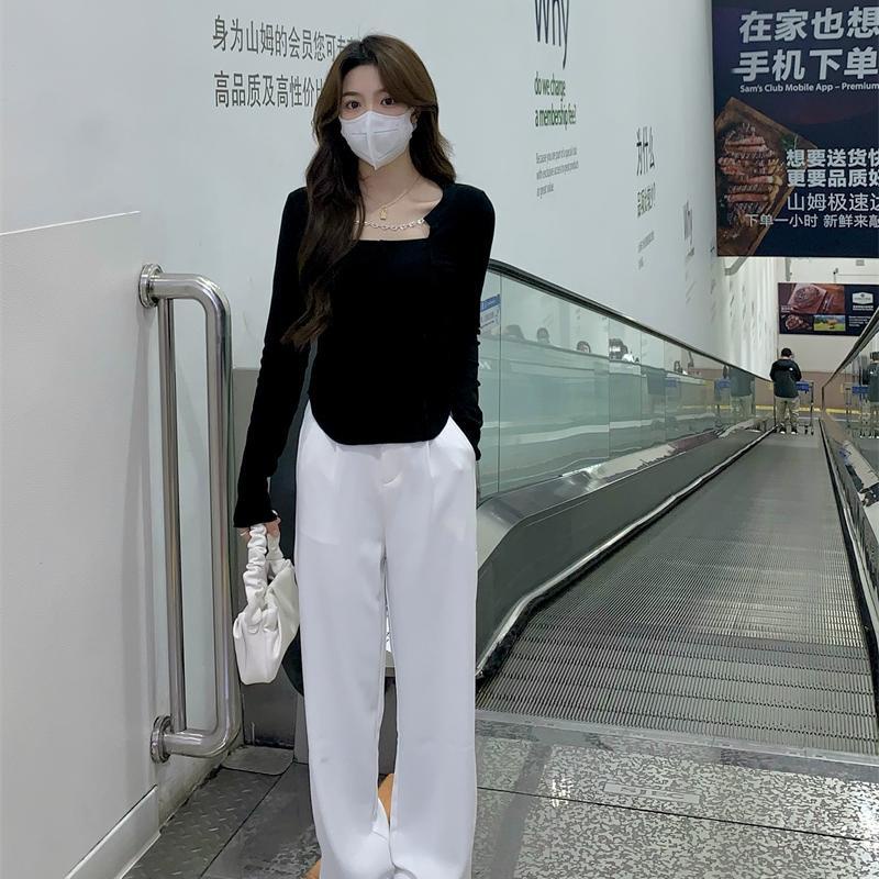 Áo Croptop Tay Dài Plus Size Quyến Rũ