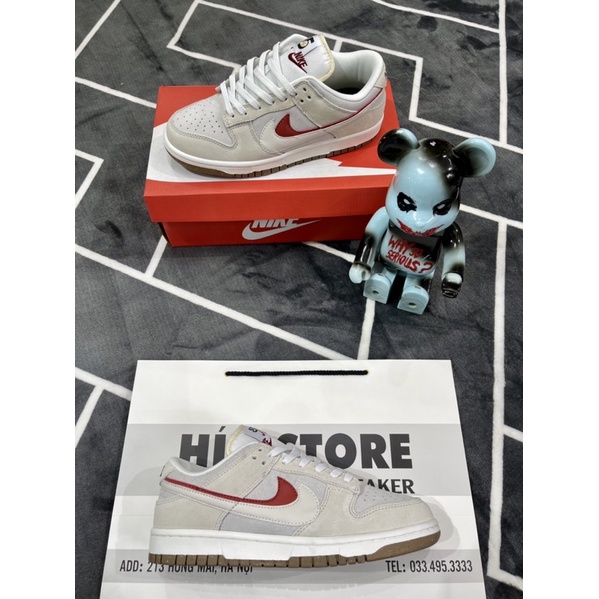 (Híu)Giầy Thể Thao Dunk Low SE 85 Duole Swooh Sail Orange - SE 85 Xám