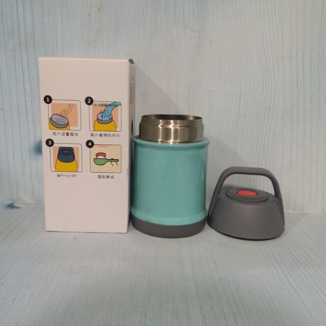 Bình ủ cháo giữ nhiệt inox 304 giữ nóng thức ăn cao cấp ca giữ nhiệt nóng/ lạnh 450ml (giao màu ngẫu nhiên)