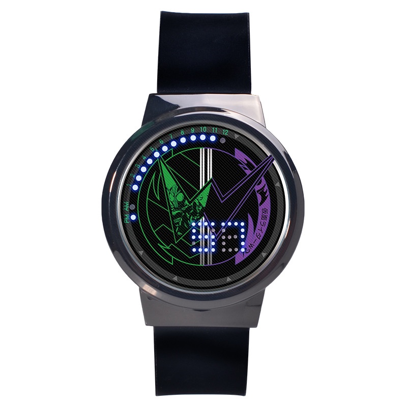 Đồng Hồ Điện Tử Màn Hình LED Cảm Ứng Chống Thấm Nước Hình Kamen Rider