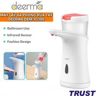 Máy rửa tay Deerma lấy xà bông Tự Động DEM-XS100 cảm ứng tiệm cận chính hãng