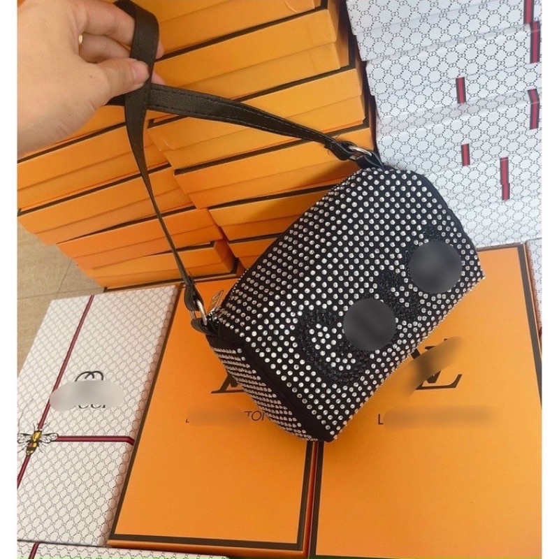 Túi Trống Đá Cầm Tay Túi Đeo Chéo Nữ Đeo Vai