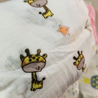 Khăn Muslin swaddle Sợi tre cho bé
