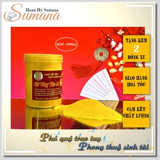 Cát Lư Hương (Vàng Kim Sa) Phong Thủy Tài Lộc Hộp 1KG Bàn Thờ Ông Địa - Hoan Hỷ Sumana