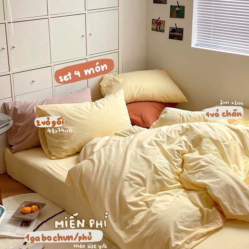 Set ga tici có tag IGUN BEDDING phối màu siêu độc lạ