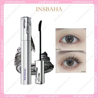 Mascara đầu cọ mịn kháng nước chống mồ hôi lâu trôi không lem nhòe nhiều màu sắc lựa chọn thương hiệu insbaha