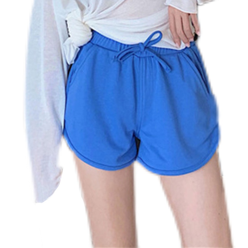 Quần Short Thể Thao MàU Trơn Năng ĐộNg Cho Nữ