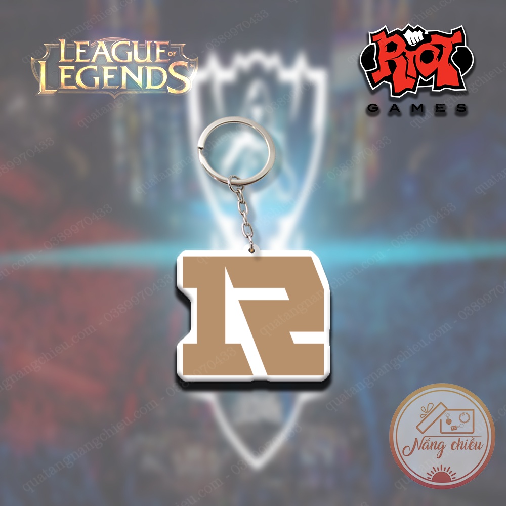 Móc Logo đội tuyển LMHT với các đội T1, DK, RNG, GAM, JDG, GENG, G2 - Dày In Sắc Nét 2 Mặt