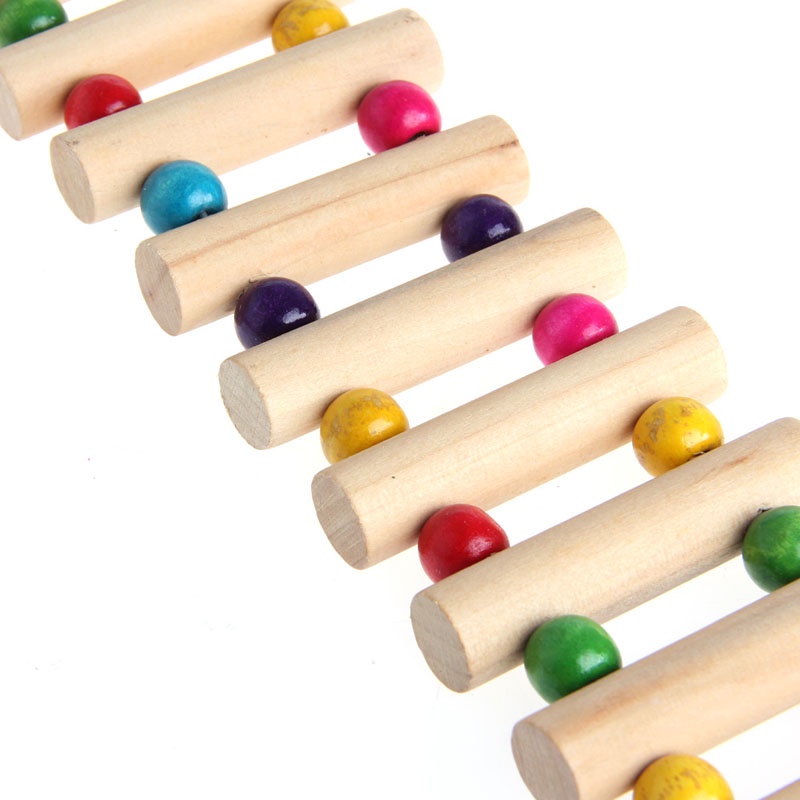 Thang Gỗ Đồ Chơi Cho Vẹt