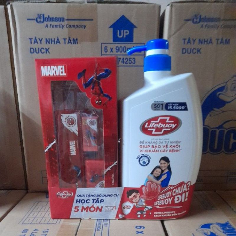 SỮA TẮM LIFEBUOY 800ML - tặng sữa tắm