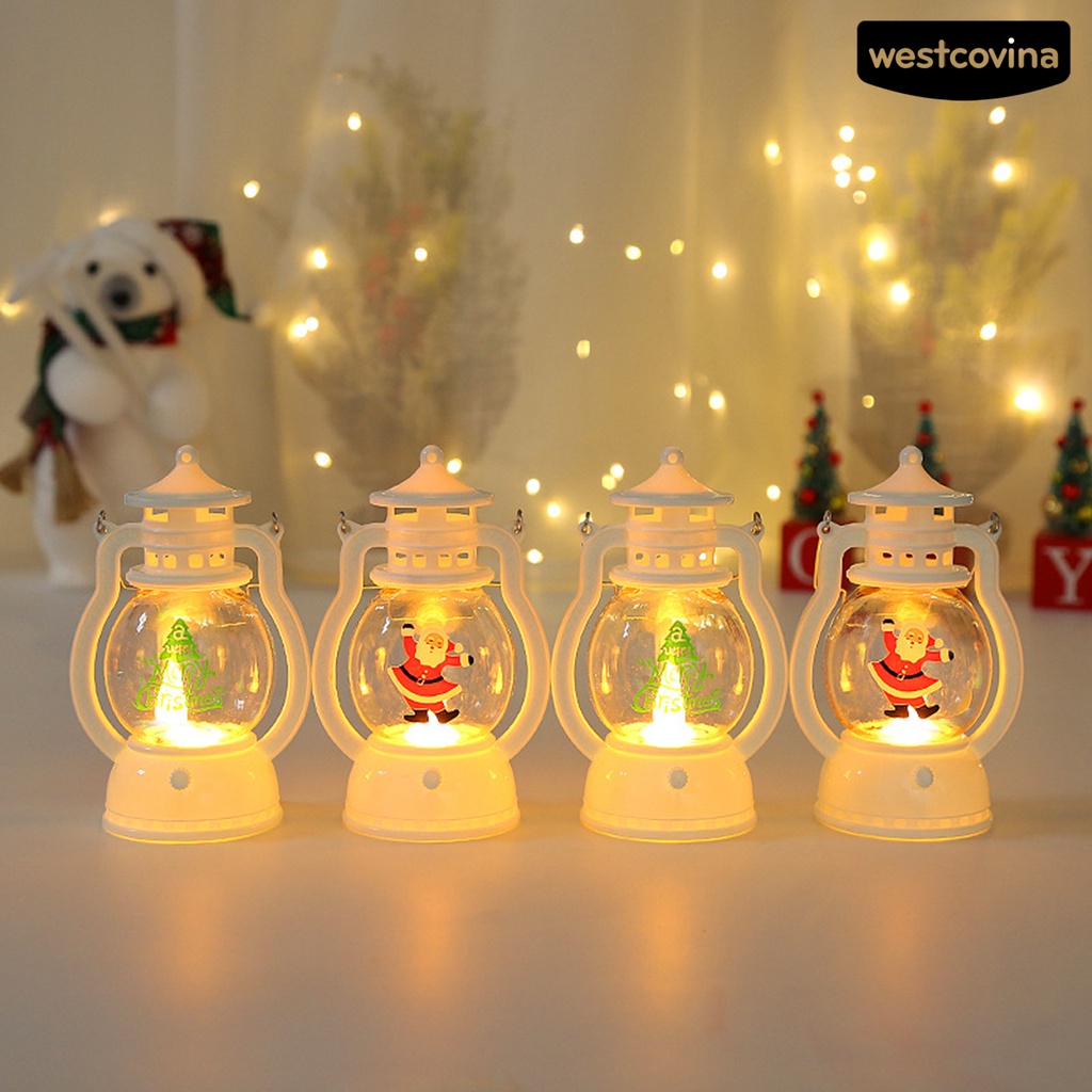 [Hot]☃Đèn LED Ấm Áp Không Chói Mắt Trang Trí Phong Cảnh Giáng Sinh