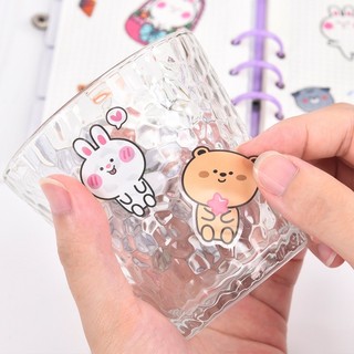Vĩ Sticker hình dán bộ 6 miếng