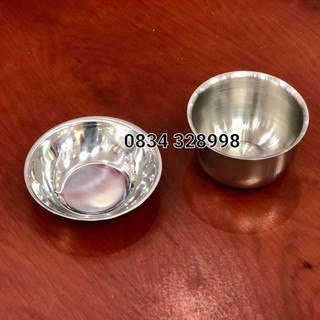 Chén inox y tế sâu/cạn