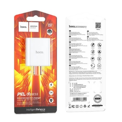 Cốc sạc nhanh Hoco PD20W C97, 20W