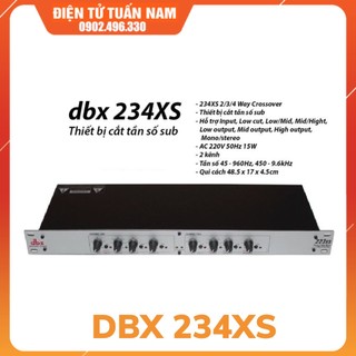Bộ lọc Crossover dbx 234xs hàng chuẩn cao cấp - dbx 234 xs
