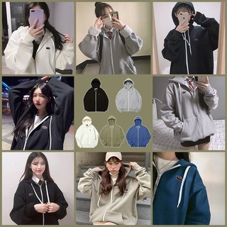 Hàn Quốc Muahmuah elip chải lông áo khoác Hàn Quốc năm màu muah muah cặp vợ chồng Hàn Quốc áo khoác