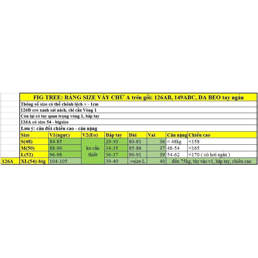 Set sơ mi váy đôi Fig Tree sọc đứng xanh rêu