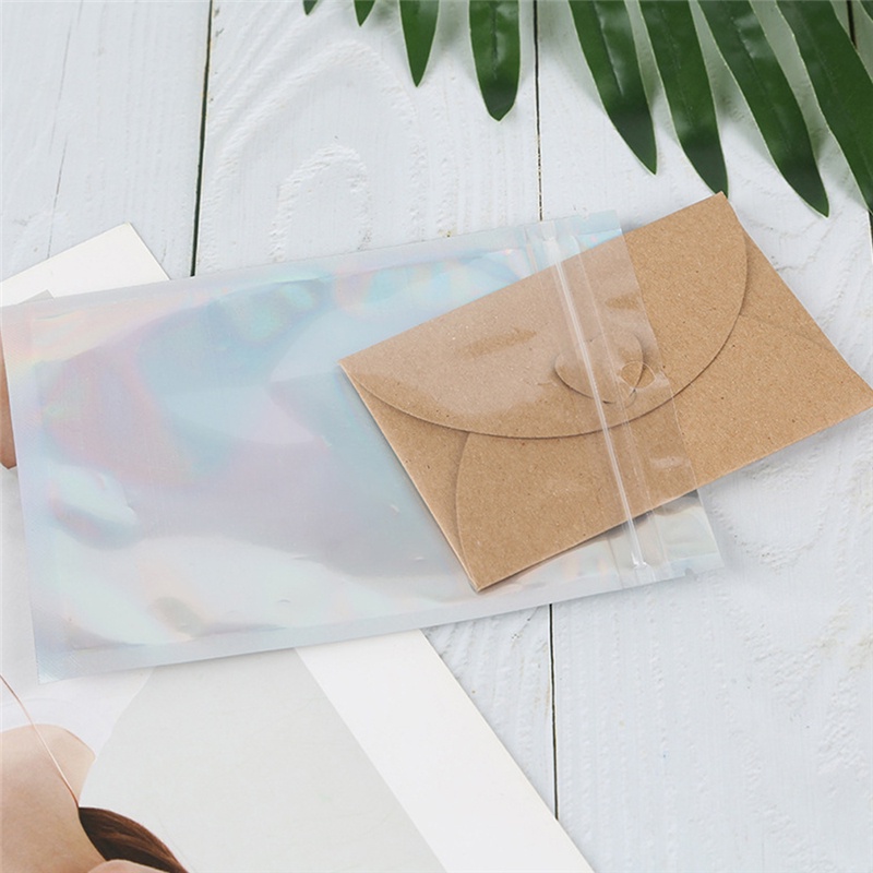 20 Túi zip NHÔM HOLOGRAM Đủ màu