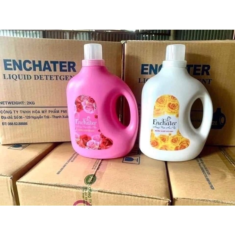 Nước giặt Enchenter 1thùng 4 can (2L/can)