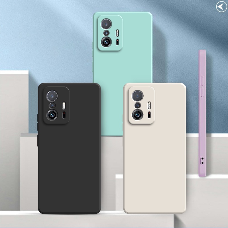 Ốp lưng xiaomi 11t pro Ốp Điện Thoại Màu Trơn Cho Xiaomi 11T Mi 11T Pro Mi 11 LITE Mi 10T Pro yt