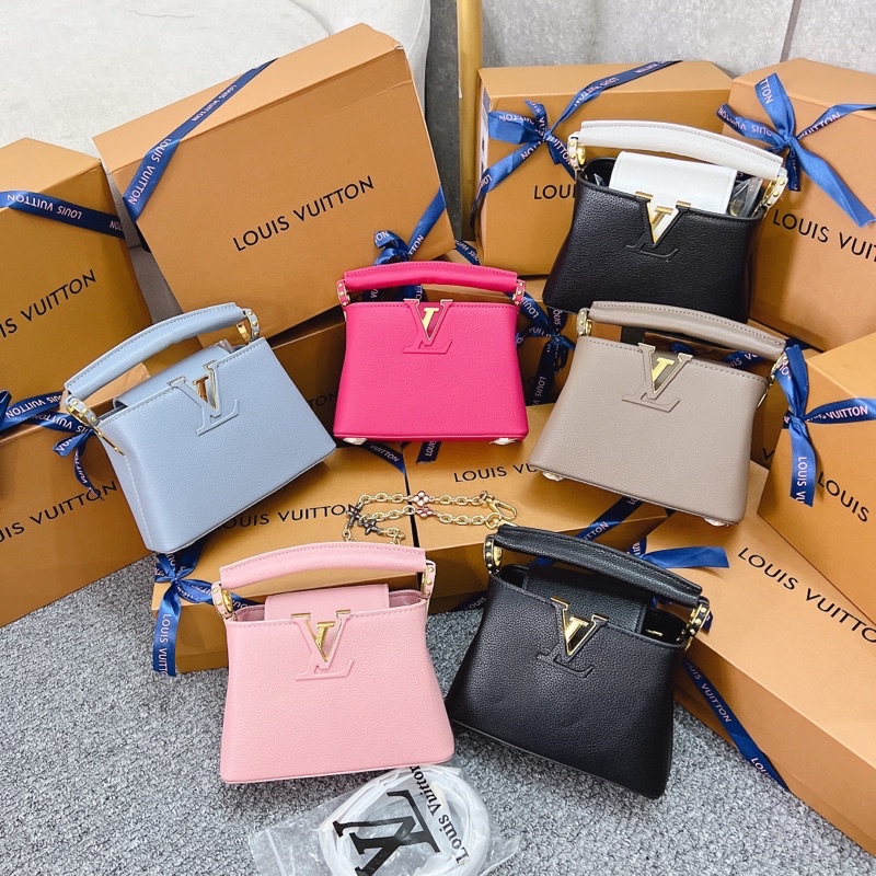 TÚI XÁCH EO VI CAPU SUPER VIP DA DÊ THẬT FULL BOX NAM CHÂM SIZE 20