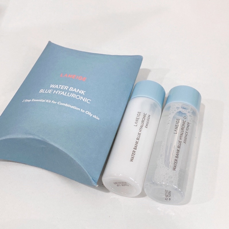 Set Dưỡng Laneige Water Bank Blue Hyaluronic