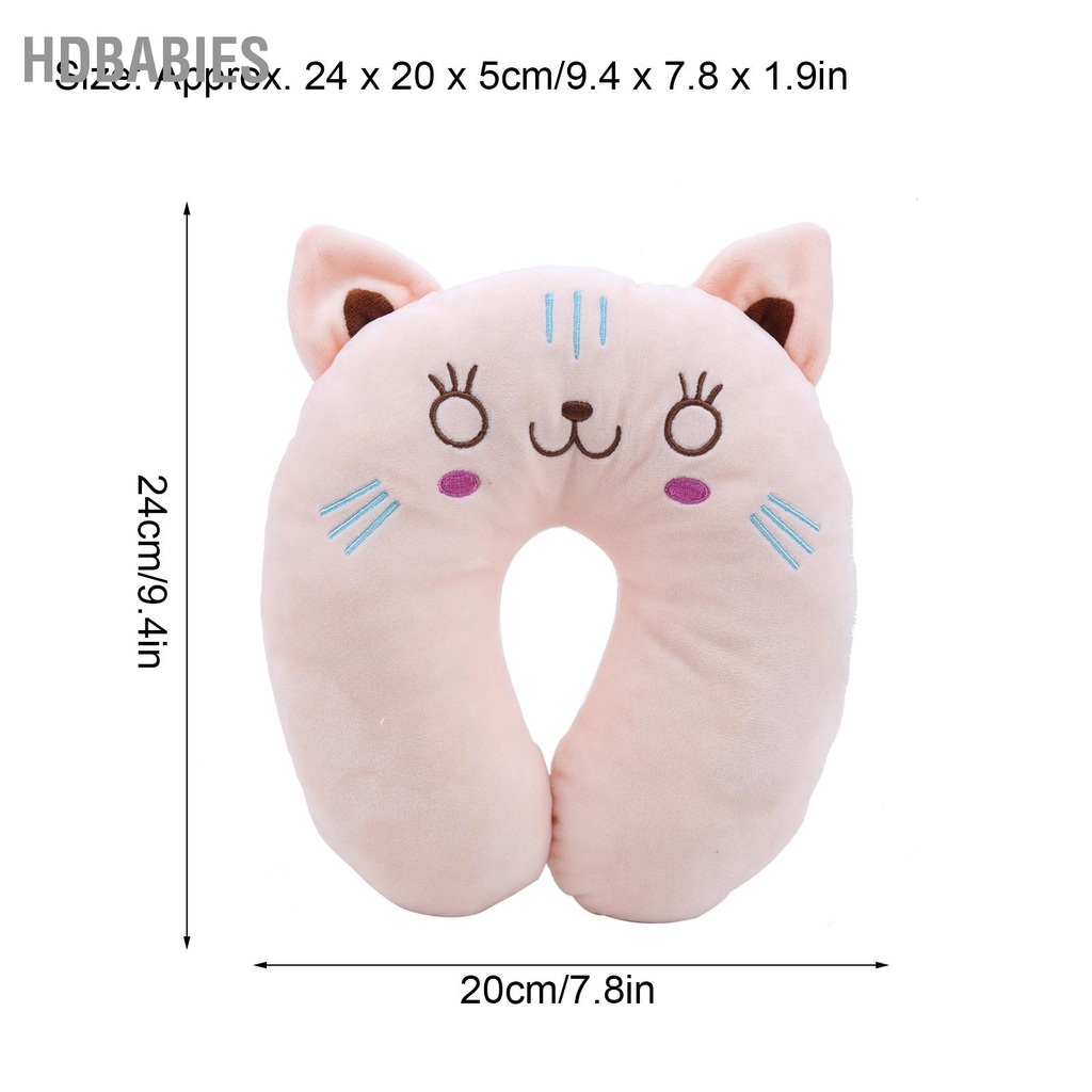 HDbabies Tư thế cho con bú Gối Em bé U Hình du lịch đỡ đầu cổ