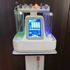 Máy Chăm Sóc Da Mặt Chuyên Sâu 6 Chức Năng Aqua H2O2 Hút Mụn, Bã Nhờn, Thải Độc Cho Da - Spa VinMed