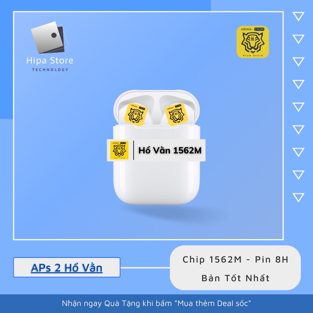 Siêu Phẩm Tai Nghe Hổ Vằn TWS 2 Bản Mới Hoàn Thiện Tuyệt Đối - Pin 8H | Hipa Store