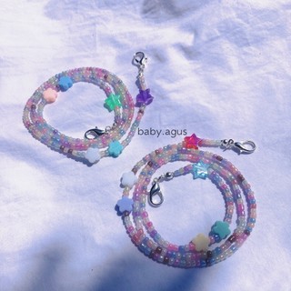 Dây đeo khẩu trang hạt cườm handmade