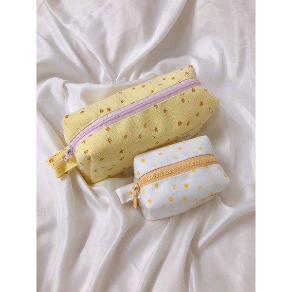 TÚI POUCH MINI ĐỰNG SON ĐỰNG ĐỒ CÁ NHÂN MADE BY 1402.Sew 🌸🌸