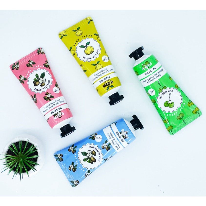 Kem Dưỡng Da Tay Medb Tinh chất Rau Má, Quả Bơ 80ml dưỡng đôi tay búp măng mềm mại, mịn màng