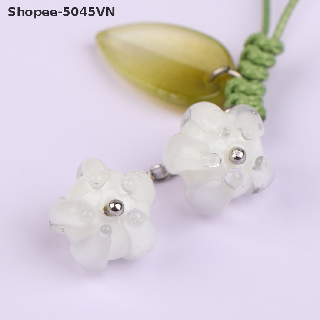 [Hàng Có Sẵn] Móc Khóa Điện Thoại Hình Hoa Tulip