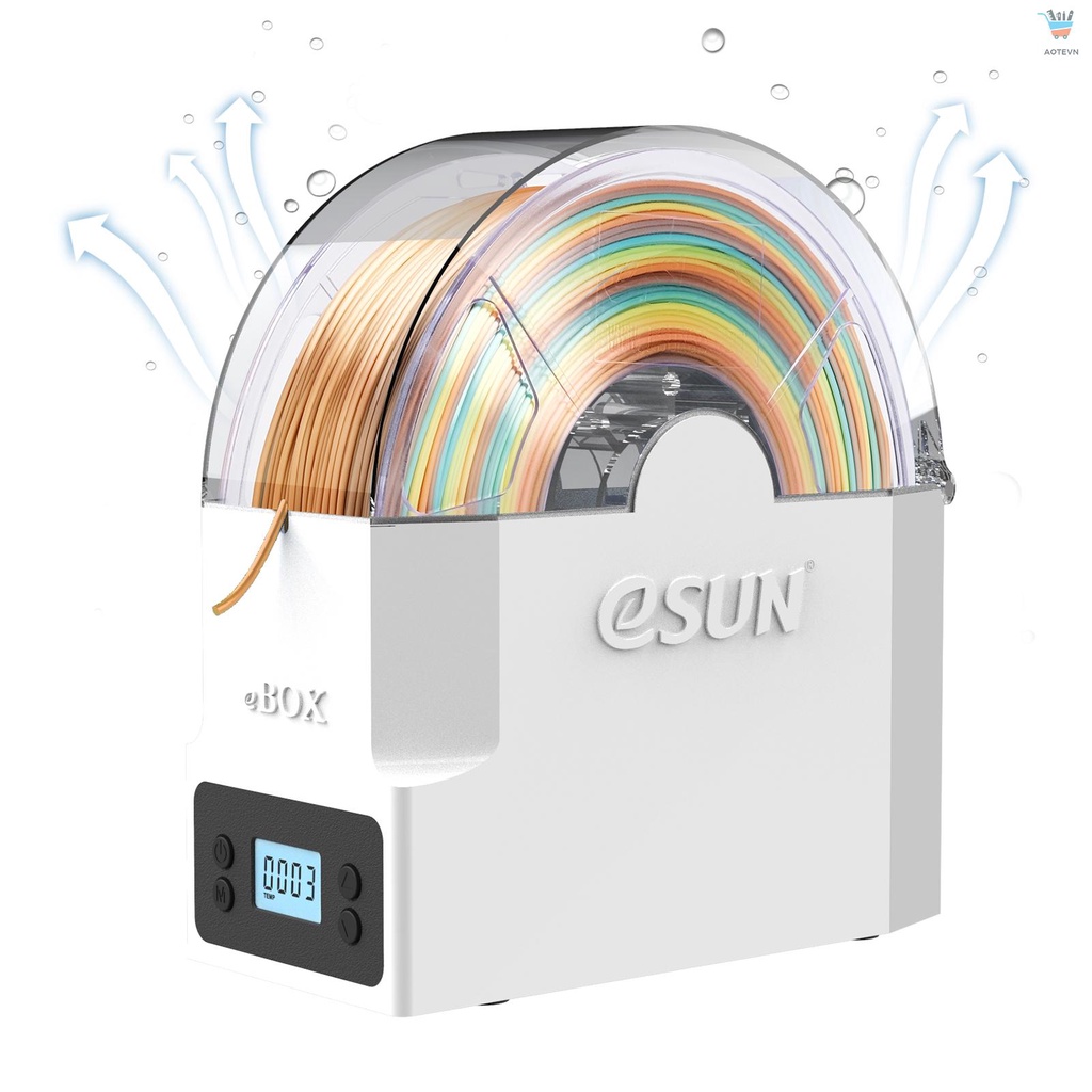 Hộp Đựng Cuộn Sợi Tóc 3D 1.75mm 2.85mm 3mm Cho Máy In 3D