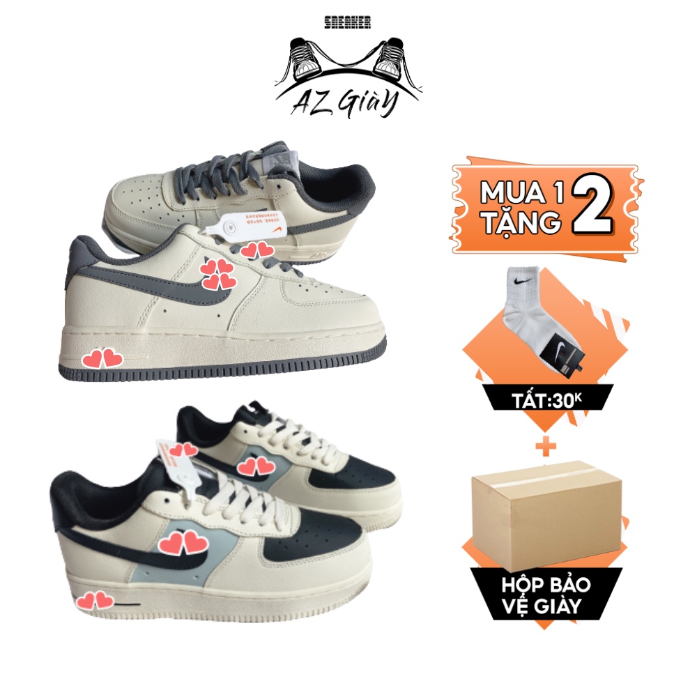 Giầy thể thao thấp cổ A F CUS TOM dành cho cả nam và nữ năng động trẻ trung, full box