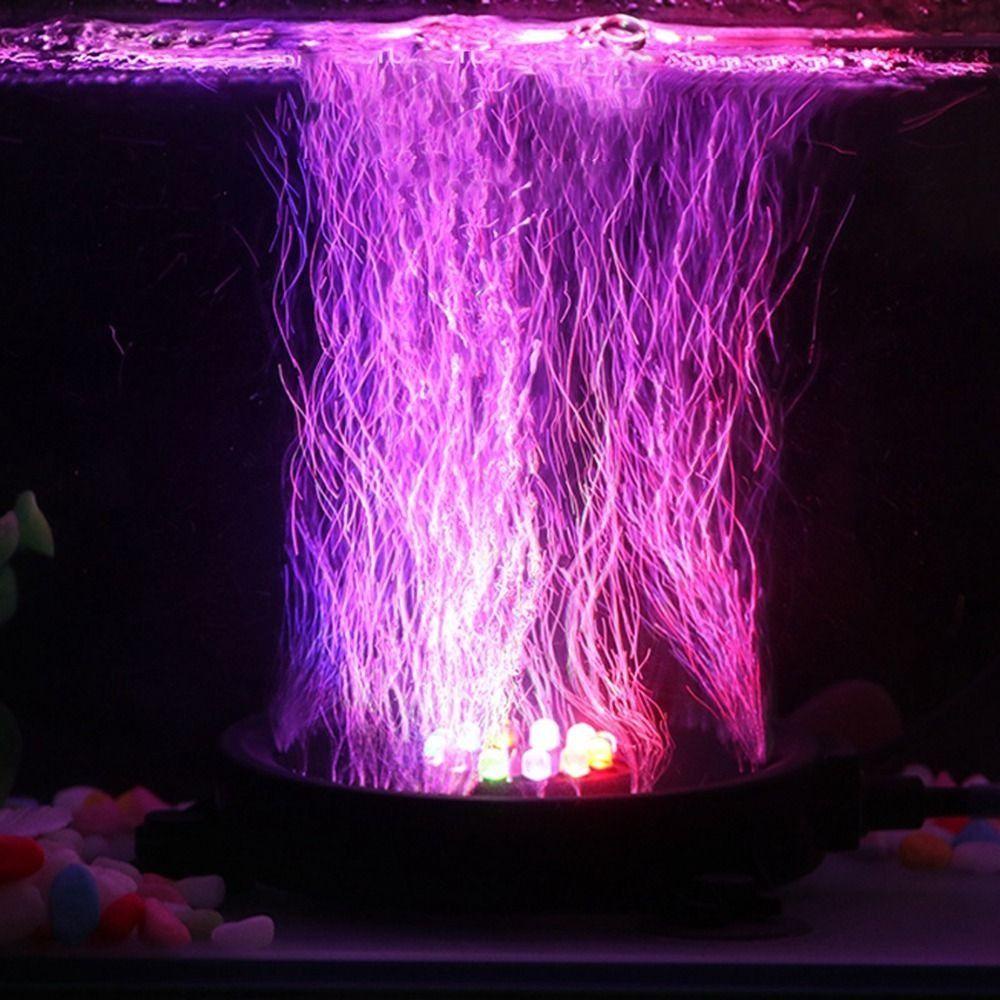 Đèn LED Tròn 6 Bóng Với 6 Màu Sắc Thay Đổi Oxy Cho Bể Cá Cảnh
