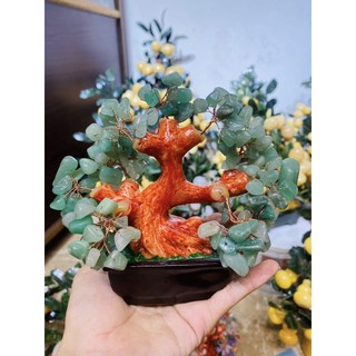 Cây đá thạch anh chiêu tài lộc