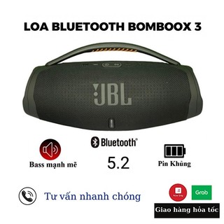 Loa Bluetooth JBL Boomsbox 3 bass mạnh nghe nhạc âm thanh lớn cực đỉnh bảo hành lỗi 1 đổi 1