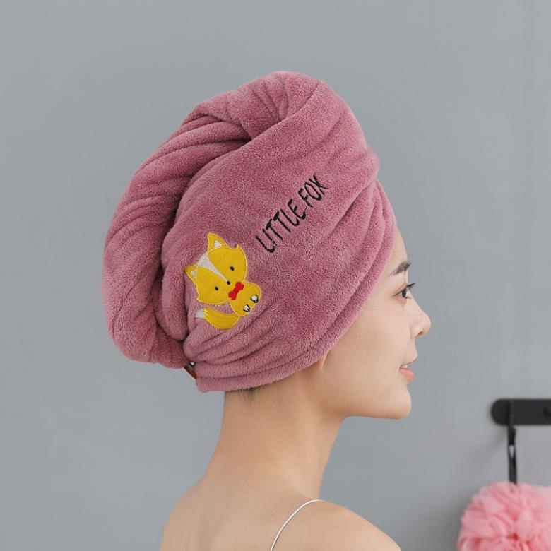 Khăn Quấn Tóc , Khăn Ủ Tóc Đa Năng Siêu Hot