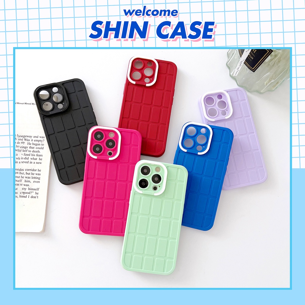 Ốp lưng iphone chống lưng viền cam gấp gọn 6/6plus/6s/6splus/7/7plus/8/8plus/x/xs/11/12/13/14/pro/max/promax/plus