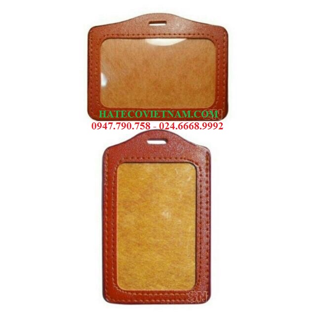 MẶT THẺ DA NÂU / XANH / ĐEN 2 MẶT NGANG DỌC - BAO ĐEO THẺ DA HỌC SINH SINH VIÊN - 1 MẶT NGANG, DỌC